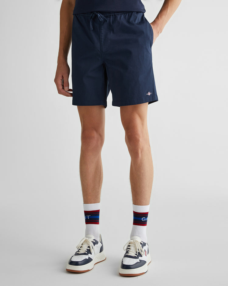 Szorty męskie regular fit granatowe