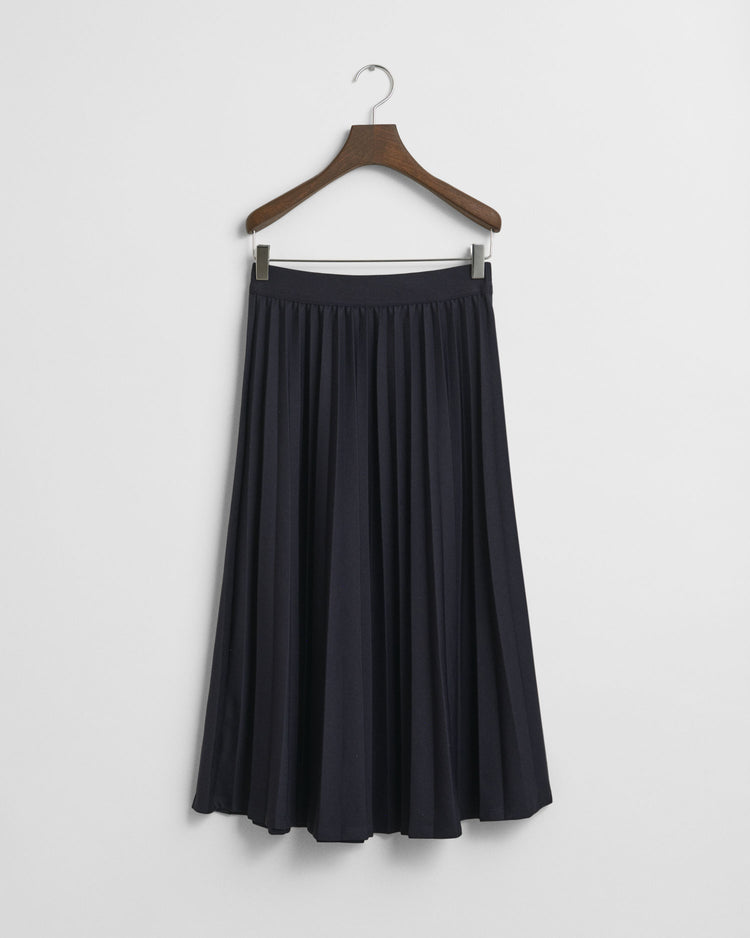 Spódnica damska loose fit granatowa