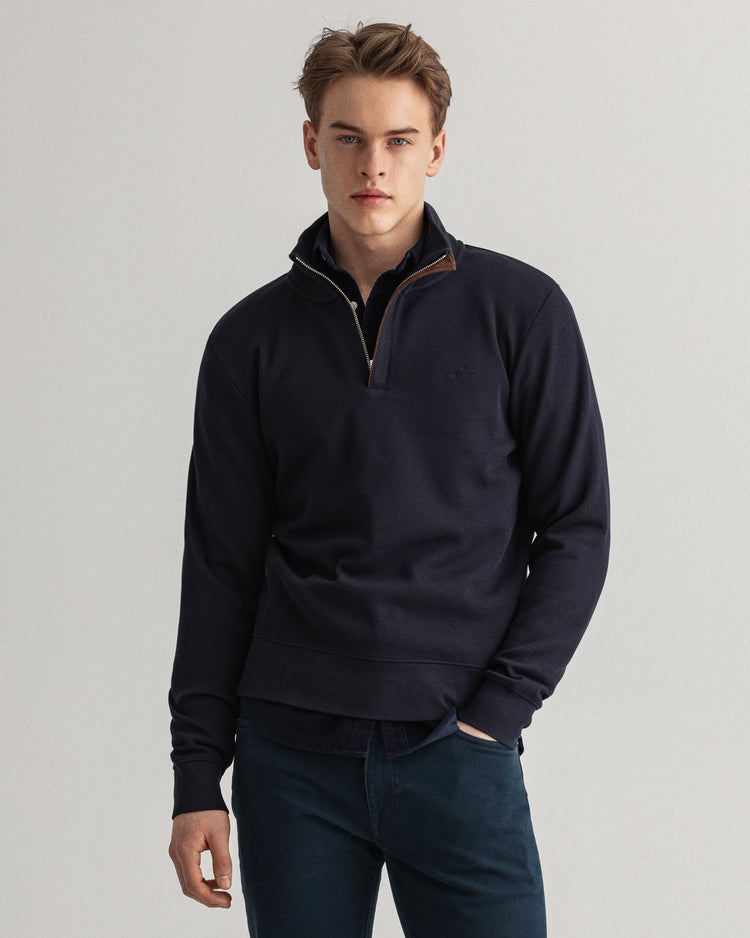Bluza męska Sacker Rib half zip