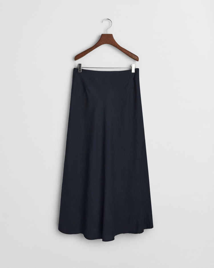 Spódnica damska regular fit granatowa