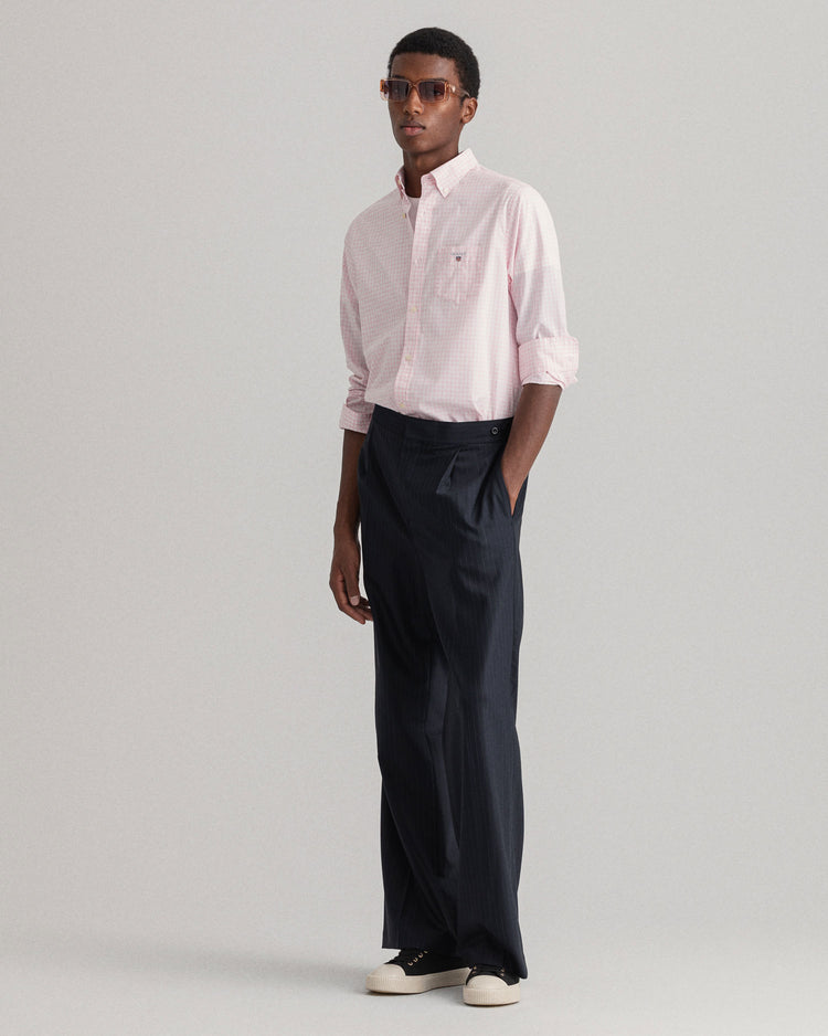 Koszula z popeliny w kratkę vichy regular fit