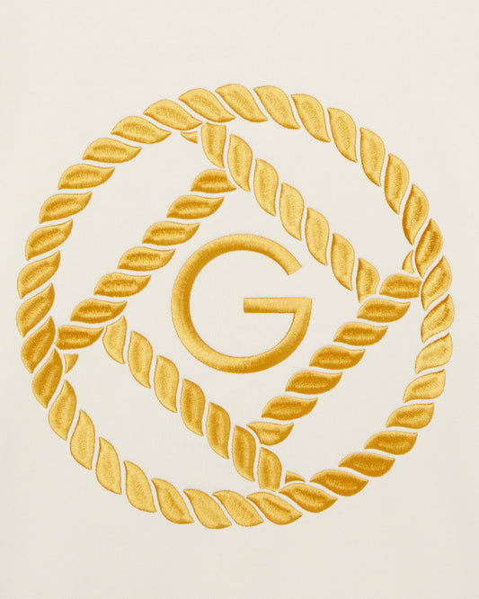 Bluza damska z nadrukiem z okrągłym kołnierzykiem relaxed fit