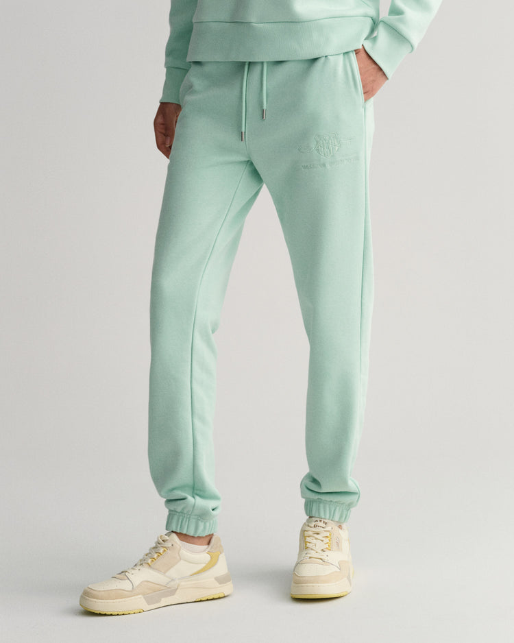 Spodnie dresowe damskie regular fit zielone