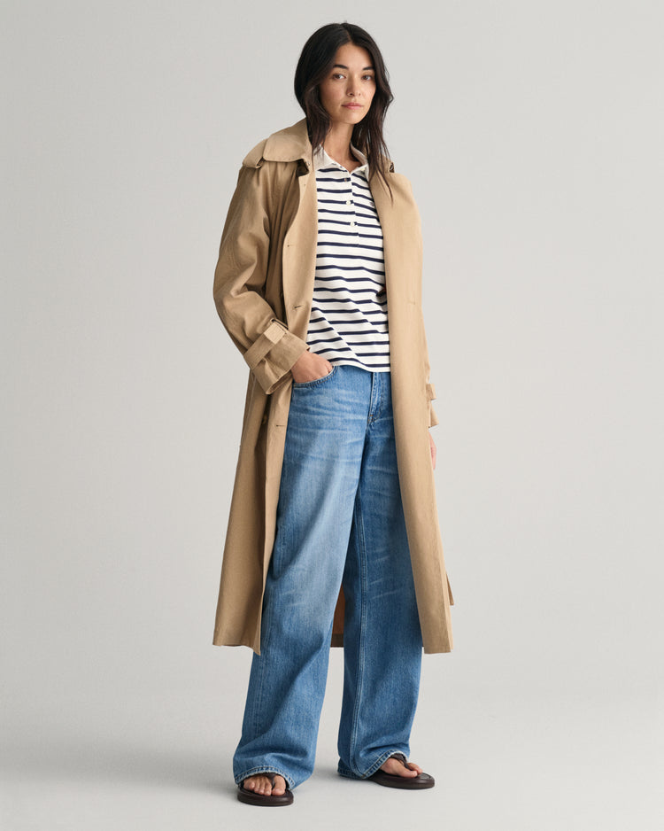 Koszulka Polo z piki w paski z motywem