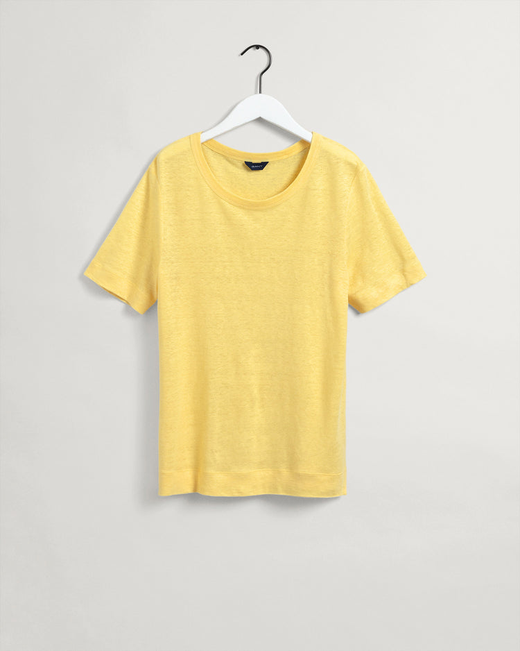 Damski t-shirt lniany