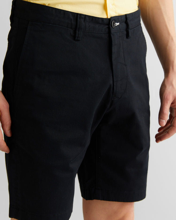 Szorty męskie slim fit czarne