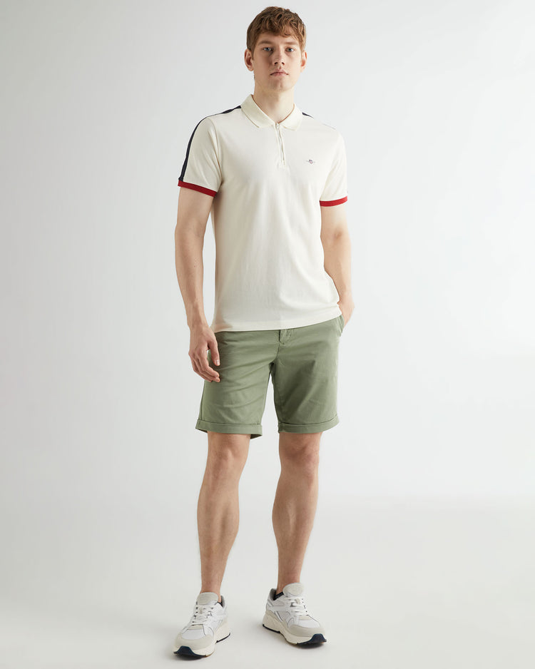 Polo męskie z kołnierzykiem polo z krótkim rękawem regular fit
