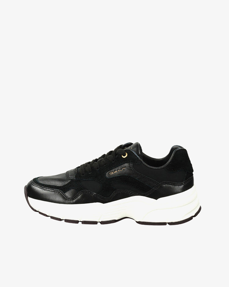 Buty sportowe damskie z nadrukiem czarne