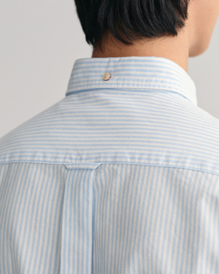 Męska koszula maklerka z bawełny oxford regular fit