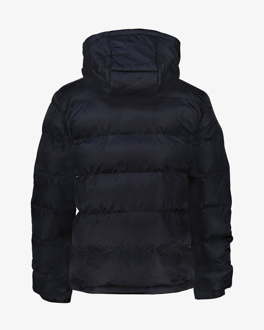 Kurtki męskie z kapturem długi rękaw regular fit czarne