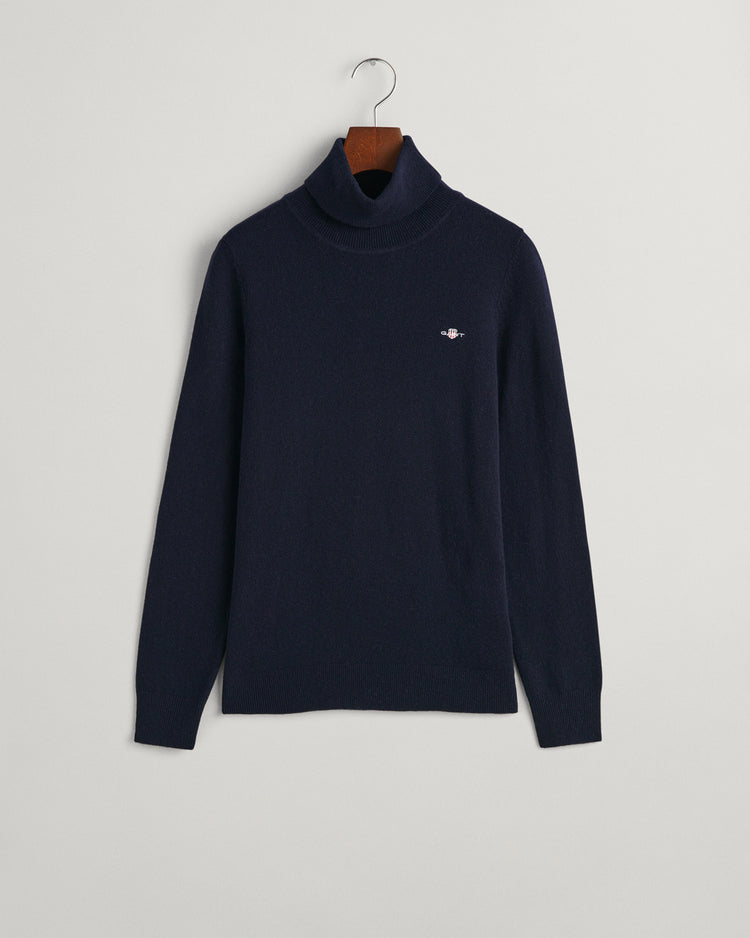 Sweter z golfem extra fine
