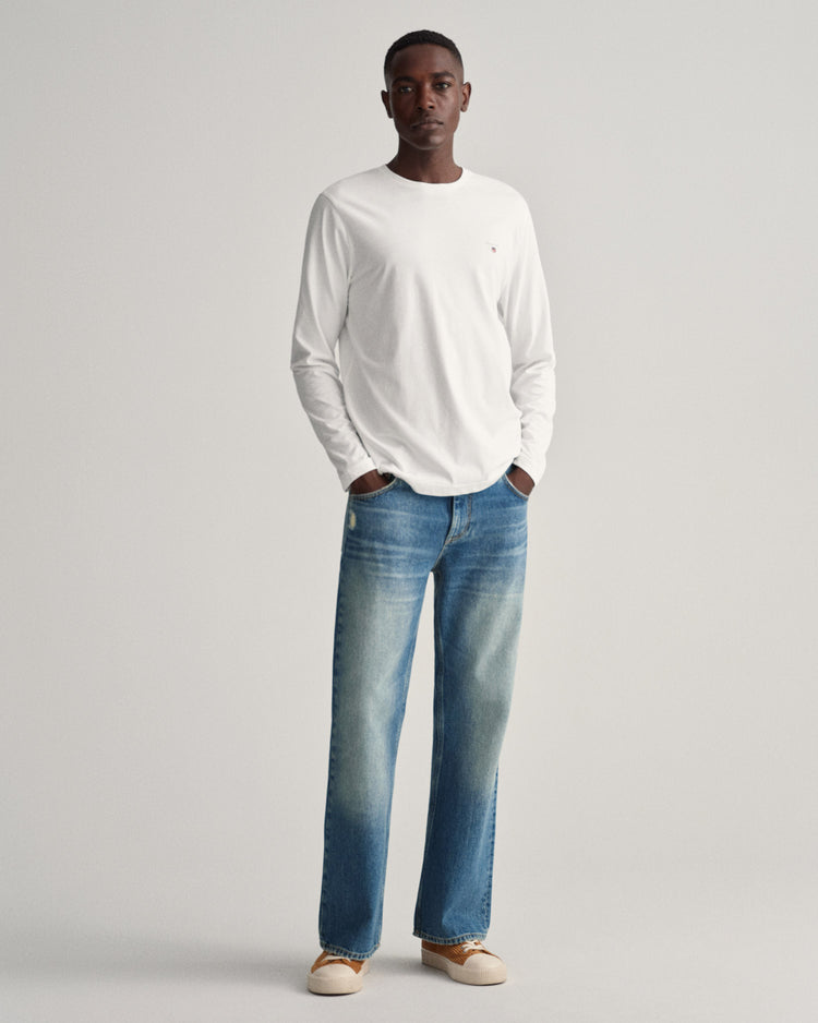 Męski T-shirt Original z długim rękawem