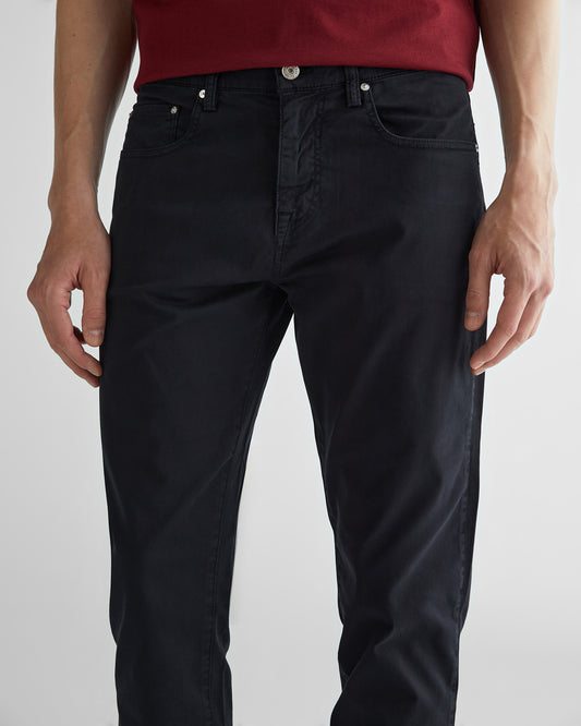 Spodnie męskie regular fit czarne