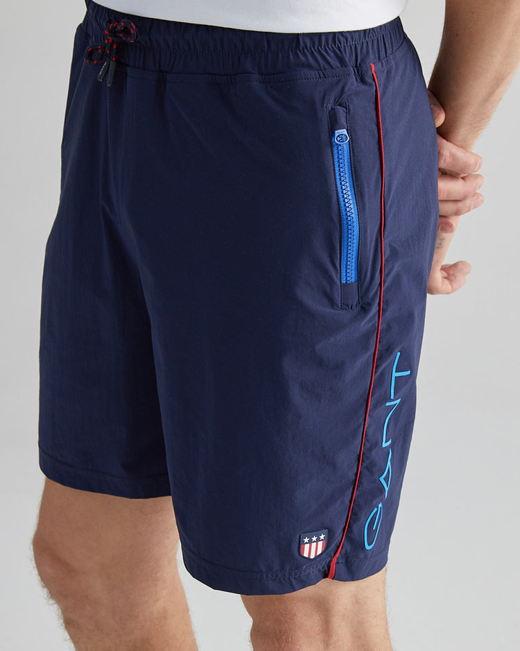 Męskie granatowe szorty