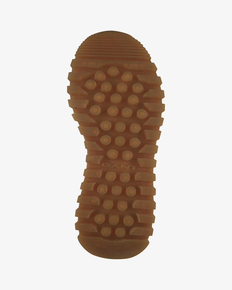 Buty sportowe damskie z nadrukiem brązowe