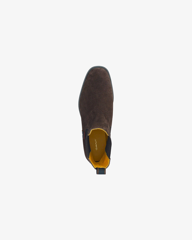 Buty zimowe damskie brązowe