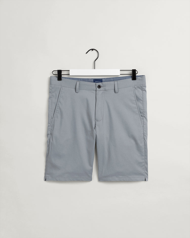 Szorty męskie slim fit szare