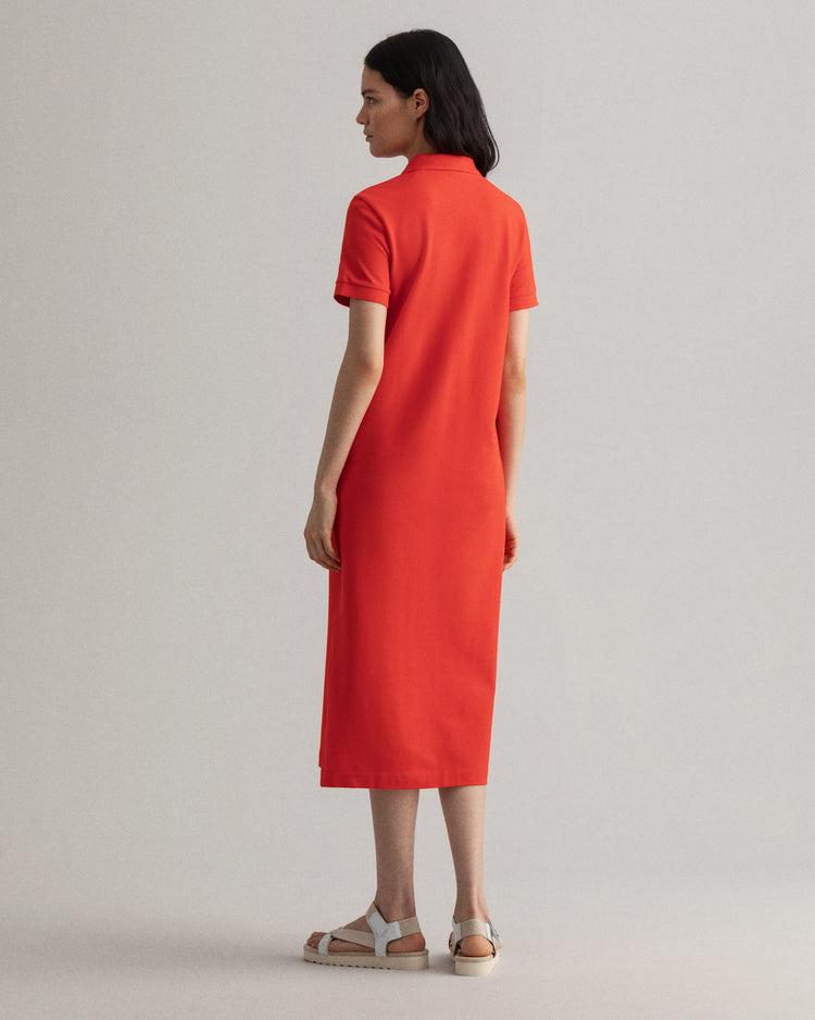 Damska sukienka polo z piki