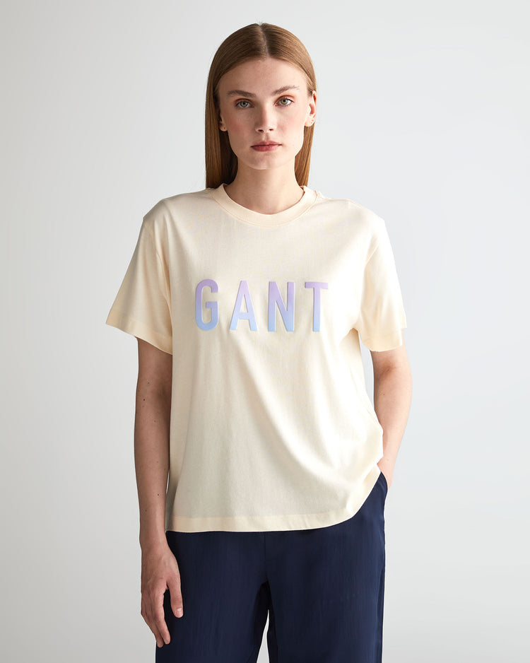 Techniczna koszulka graficzna cropped