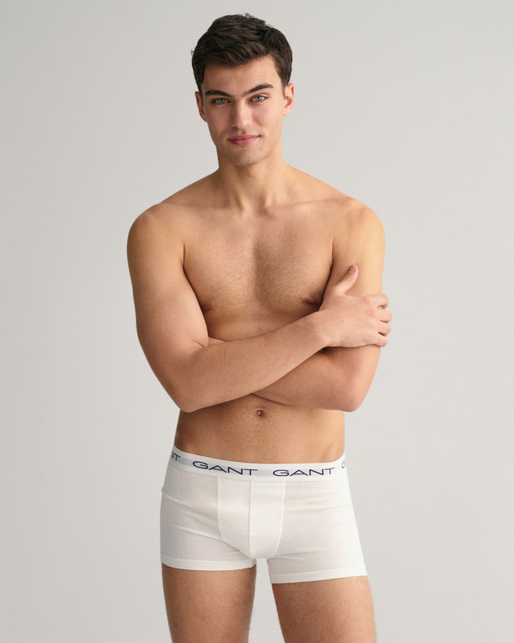 Bielizna męska z nadrukiem biała