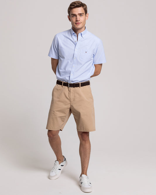 Koszula oxford z krótkim rękawem regular fit