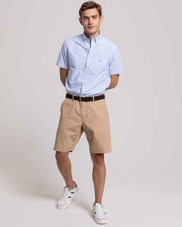 Koszula oxford z krótkim rękawem regular fit