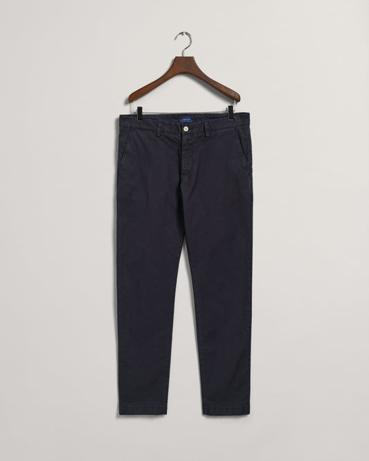 Spodnie męskie slim fit granatowe