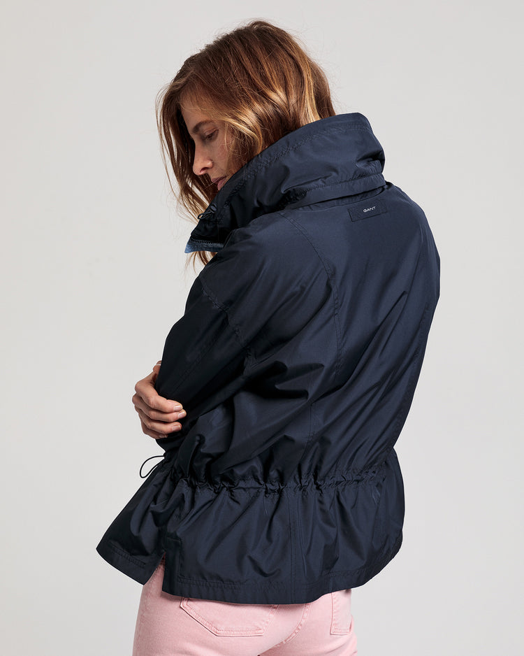 Granatowa kurtka damska