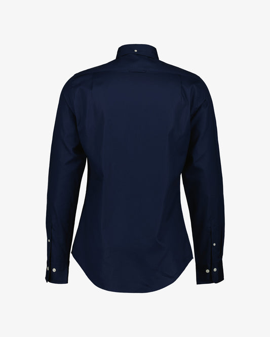 Koszula męska z długim rękawem regular fit granatowa