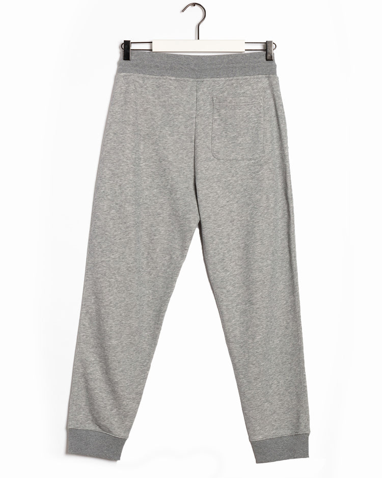 Spodnie dresowe męskie relaxed fit szare