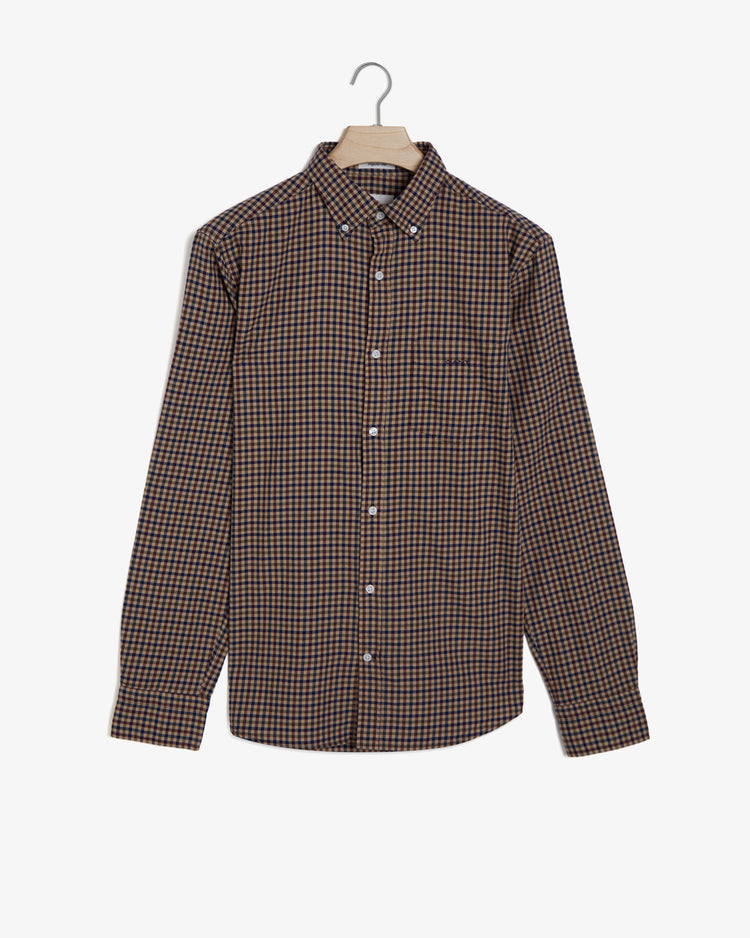 Koszula micro multi twill w kratę regular fit