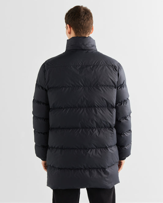 Kurtka męska z kapturem regular fit czarna