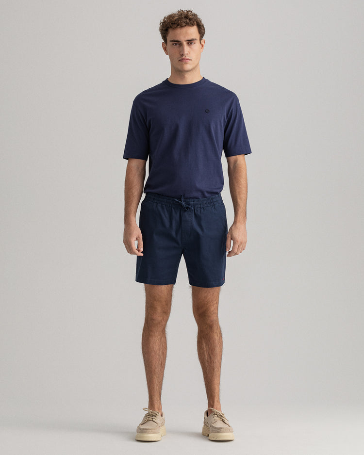 Męskie granatowe szorty relaxed fit
