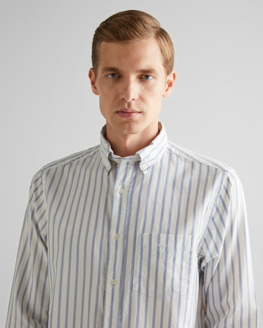 Koszula oxford regular fit w paski