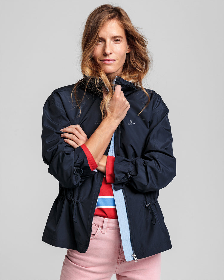 Granatowa kurtka damska