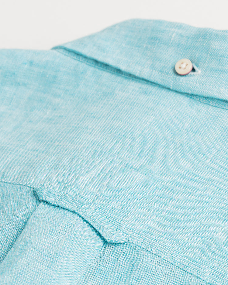 Koszula męska z długim rękawem regular fit niebieska