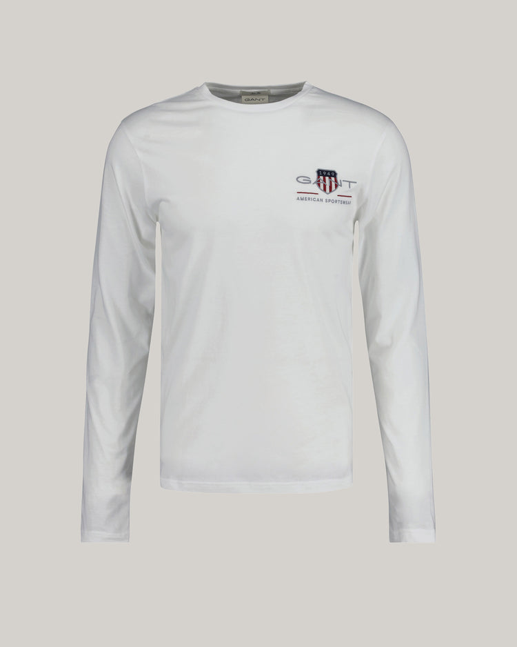 Koszulka z długim rękawem slim fit