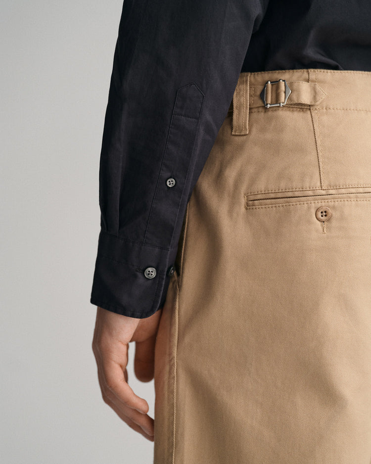 Koszula męska z długim rękawem slim fit czarna