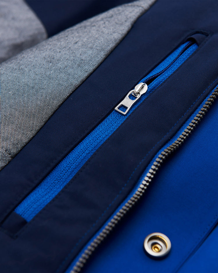 Niebieska kurtka męska