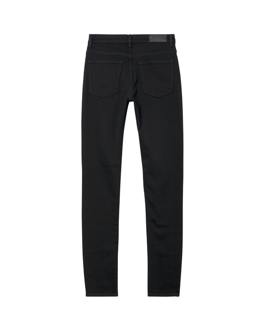 Jeansy damskie z bardzo elastycznej tkaniny skinny