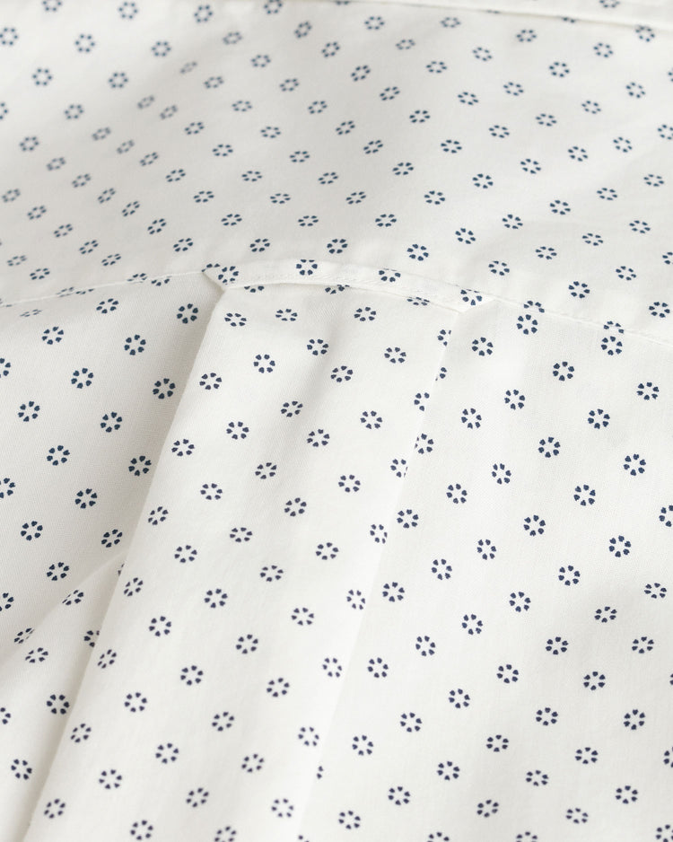 Bawełniana koszula męska z długim rękawem beżowa