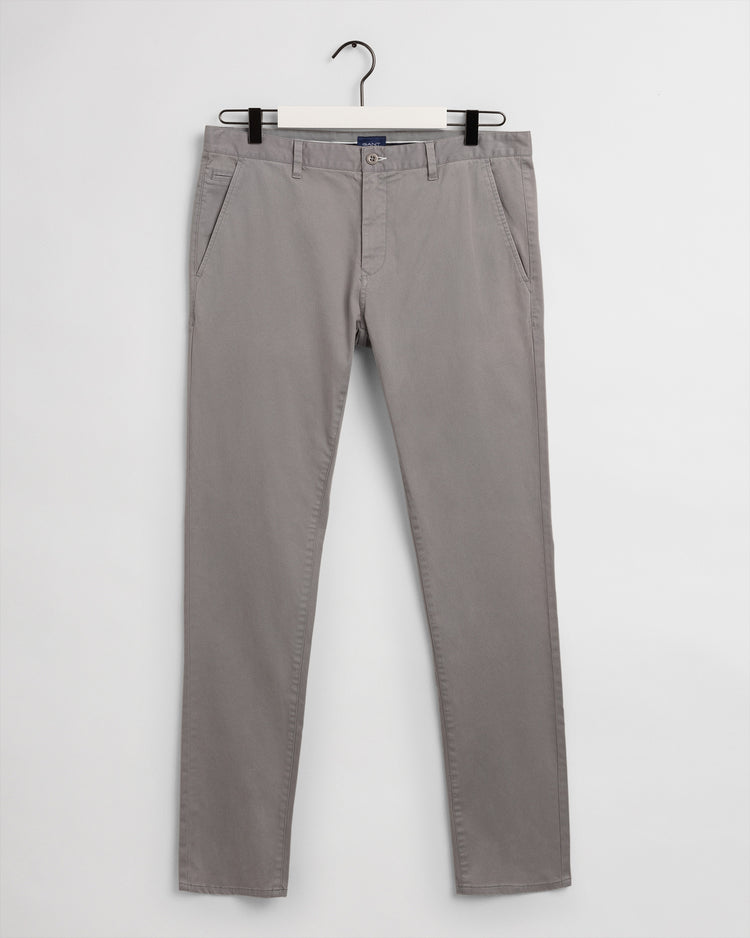 Męskie chinosy Molsey z czesanej bawełny