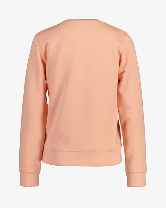 Damska bluza z okrągłym dekoltem i logo