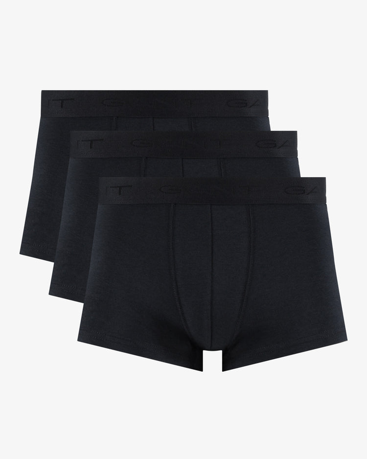 Zestaw 3 par czarnych bokserek męskich