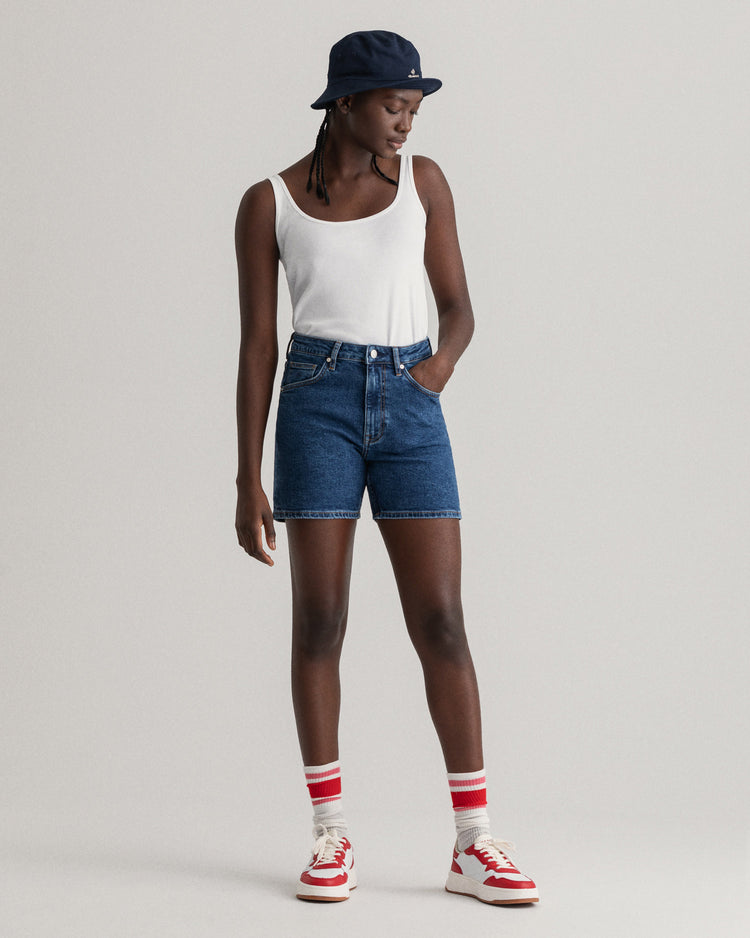 Szorty damskie granatowe