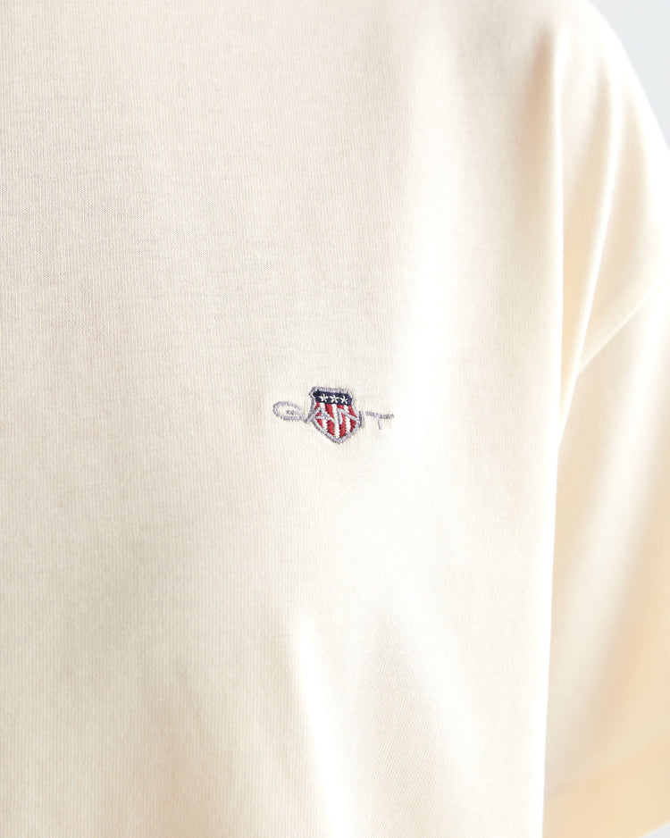 Koszulka z grafiką na plecach z dekoltem C