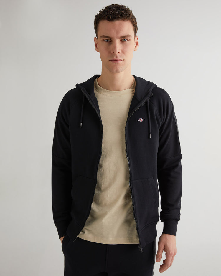 Bluza z kapturem Logo Tape C-Neck