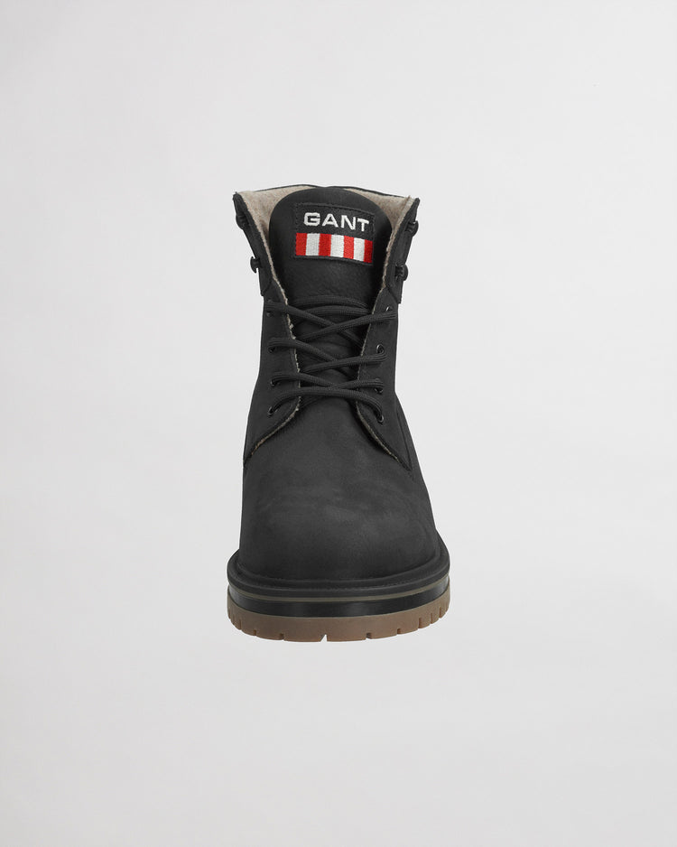 Buty zimowe męskie czarne