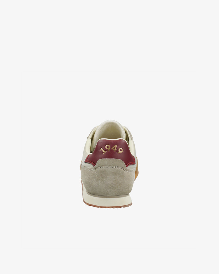 Męskie białe zamszowe sneakersy Baylle