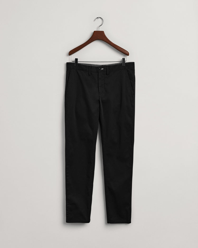 Spodnie męskie slim fit czarne